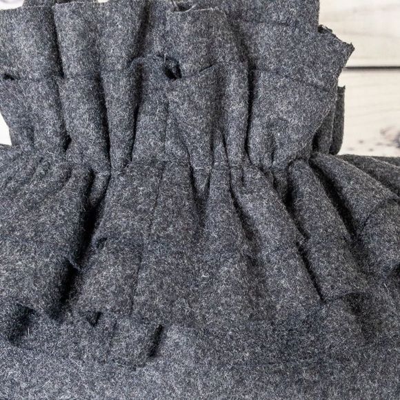 Hinge Gray Ruffle Blazer - Picture 10 of 14